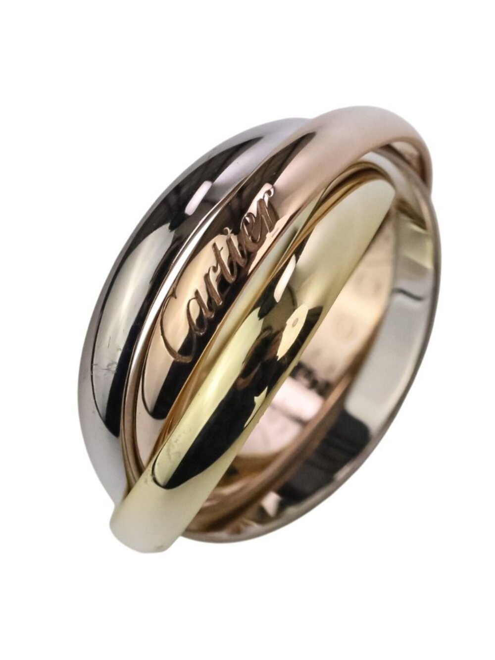 Cartier Trinity Ring 750 50 Gold